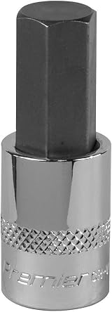 Sealey 12mm 3/8 Inch Sq Drive Hex Socket Bit SBH015