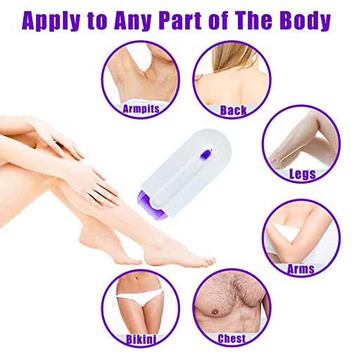 Focusing Silky Smooth Hair Eraser, Portable Painless Hair Removal Tool, Rechargeable Epilator Smooth Touch Hair Remover, Applicable to Any Part of The Body Gift for Women Christmas Mothers Day Gifts
