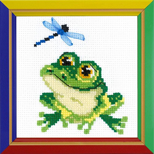 RIOLIS Little Frog Counted Cross Stitch Kit, 6