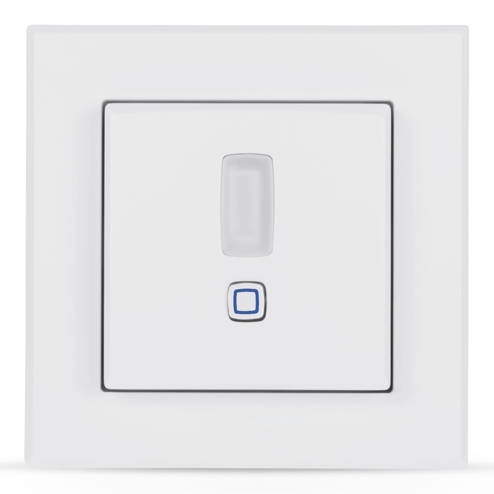 Homematic IP Smart Home Motion Sensor in 55 Frame - Interior Accessory for Smart Home with App Function, for Alarm Solution, Switches Lights, Wall Switch, Energy Saving, 151769A0