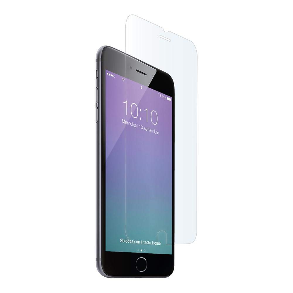 aiino - RockGlass Protective Film Compatible with iPhone 6 Plus/6s Plus/7 Plus/8 Plus in Tempered Glass
