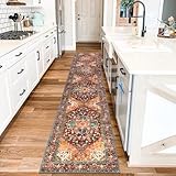Yamaziot Washable Runner Rug, 2x10 Non-Slip Boho