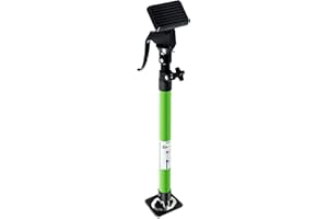 XINQIAO Third Hand Tool 3rd Hand Support System, Premium Steel Support Rod with 154 LB Capacity for Cabinet Jack, Drywall Jack& Cargo Bars, 23.6 in- 45.3 in Long, 1 PC, Green