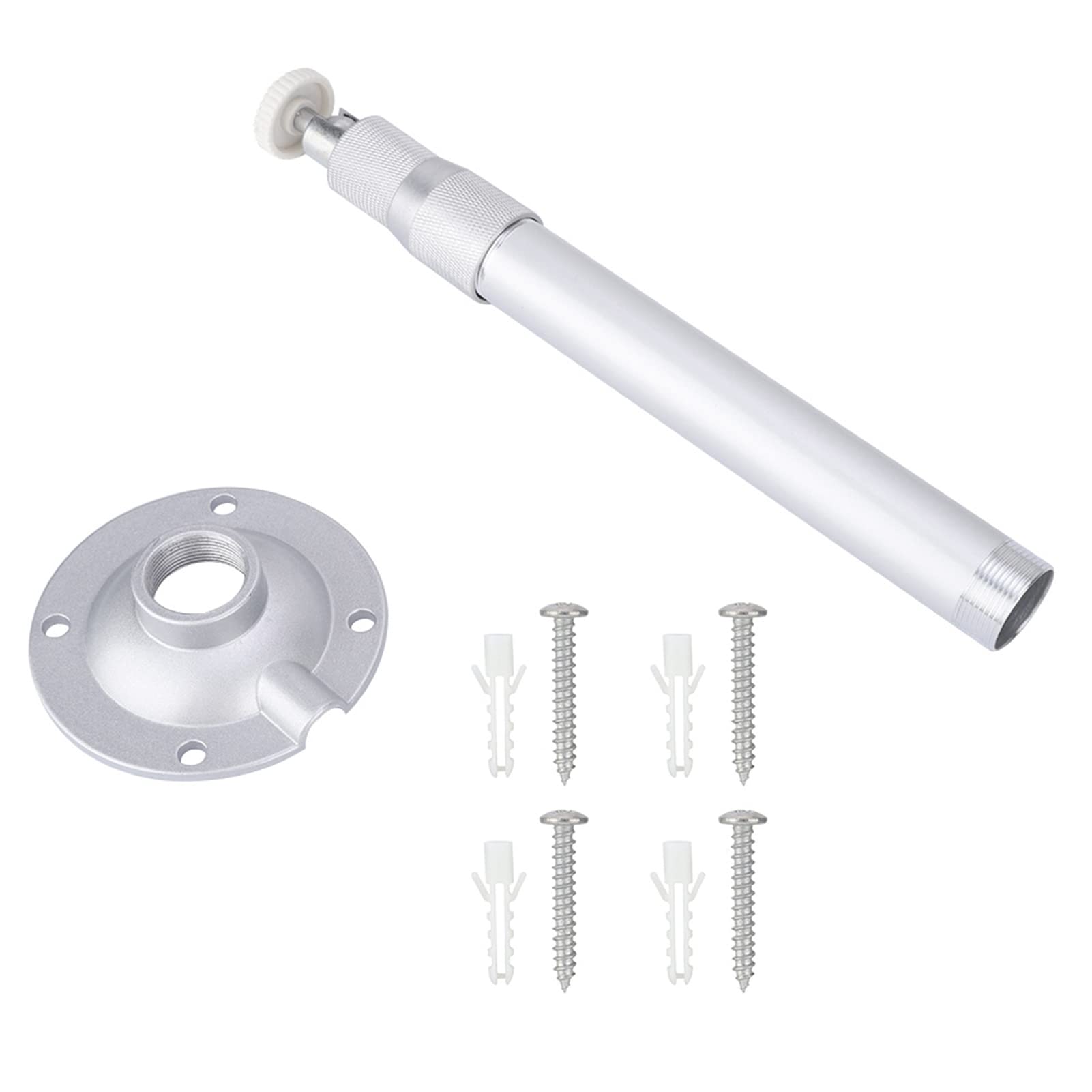 Hanging Bracket,Adjustable Wall Projector Hanging Bracket Projector Mount Ceiling Rack Cylinder 100-200cm