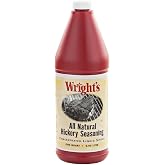 Wright's Natural Hickory Seasoning Liquid Smoke, 2-Pack 32 Ounce Quart Bottles