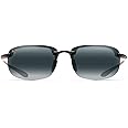 Maui Jim Men's and Women's Hookipa Polarized Rimless Reading Sunglasses