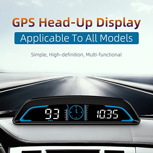 SinoTrack Digital GPS Speedometer Universal Heads Up Display for Car 5.
