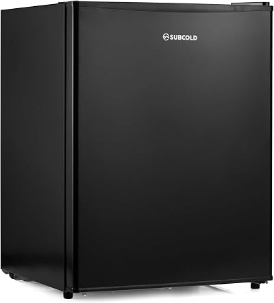 Subcold Eco60F Mini Freezer 30L 4-Star Table Top Reversible Door Black