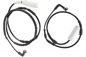 XINHAN AUTO PARTS Xinhan 34356789439 Front + 34356789445 Rear Brake Pad Electronic Wear Sensor Replacement Brake Pad Wear Indicators Kit (2PCS-Front+Rear)