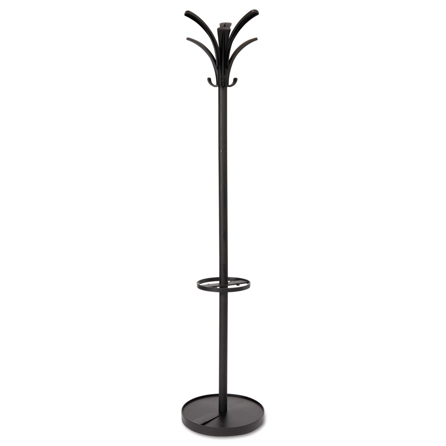 Alba PMBRIO N Coat Stand Brio 6 Coat Hooks Black