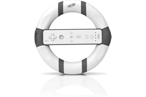Wii Nerf Racing Wheel - Gray