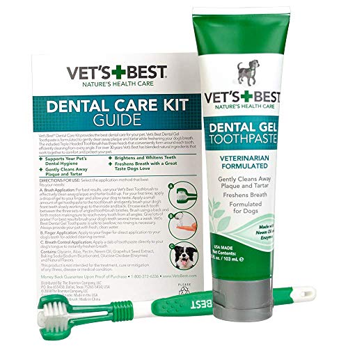 Vet’s Best Enzymatic Dog Toothpaste Teeth Cleaning and Fresh Breath