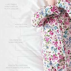 Posh Peanut Convertible Baby Sleepers - Girls
