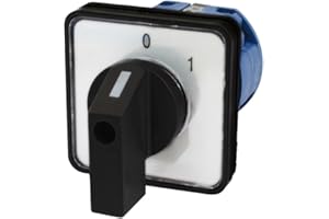 uxcell 8 Terminal 2 Position Rotary Cam Changeover Switch AC660V 20A