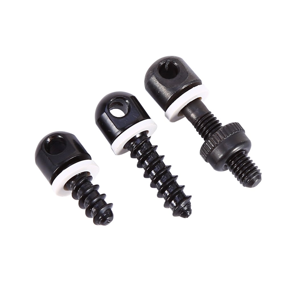 Tbest Sling Swivel Screws,Swivel Sling Wood Screw Studs,3PC Gun Sling Mounting Kit Sling Swivel Studs Screws Set Hunting Set Screw Studs replacement for Wood replacement for Rifles & Swivel Stud Ba