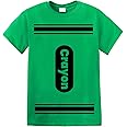 Crayon Tshirt Halloween Costume for Men Women Adult Size | Funny Cool Shirt idea | Graphic tee