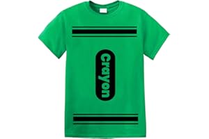 GREENMILL APPAREL Crayon Tshirt Halloween Costume for Men Women Adult Size | Funny Cool Shirt idea | Graphic tee