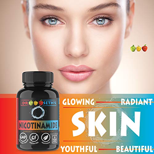 Nicotinamide 500mg Vitamin B3 Supplement 2 (500 mg Capsules) = 1000mg