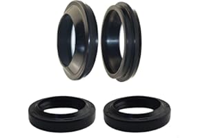AHL Front Fork Shock Oil Seal and Dust Seal Set 39mm x 51mm x 8/11mm for Honda VT600C Shadow VLX 1988-2003