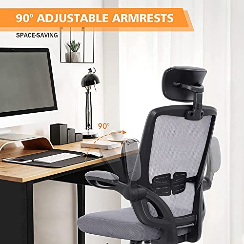 ENGBER Office Chair Ergonomic Desk Chairs Lumbar Support, Mesh Computer