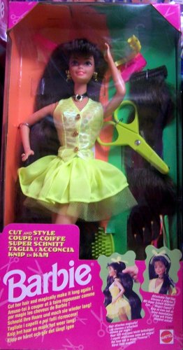 1994 Cut and Style Barbie-Brunette by Barbie