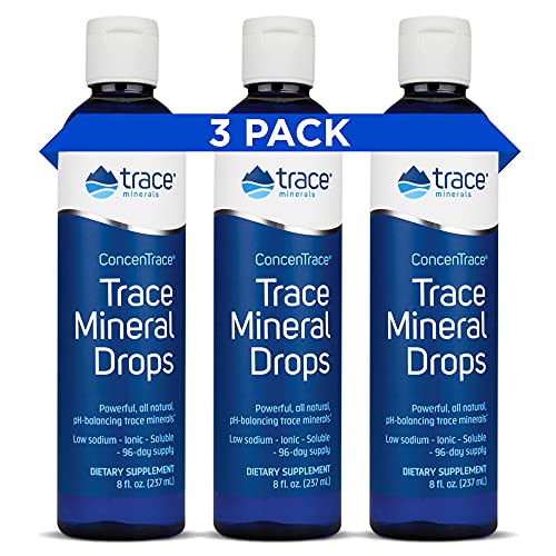 Concentrace Trace Minerals Drops (8oz) 3 Pack 1 Trace Mineral