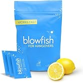 Blowfish for Hangovers - Fast Hangover Relief in 15 Minutes | FDA-Recognized Formulation | Headache Relief, Energy, and Hydration in One Step | Perfect for Weddings and Vacation Essentials | 20 Tablet