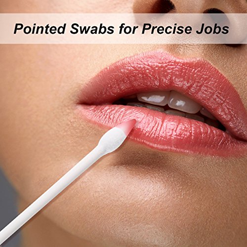 Pointed Cotton Swabs Q Tips Double Precision Tips Cotton Buds with Cardboard Stick for Makeup