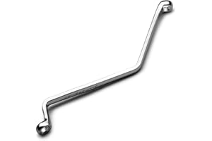 Capri Tools 10 mm Brake Bleeder Wrench, Angled Double Box End, Metric