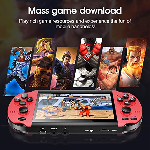 Soso X1 Handheld Game Console, 4.3 Inch Portable Retro Game Console 8G