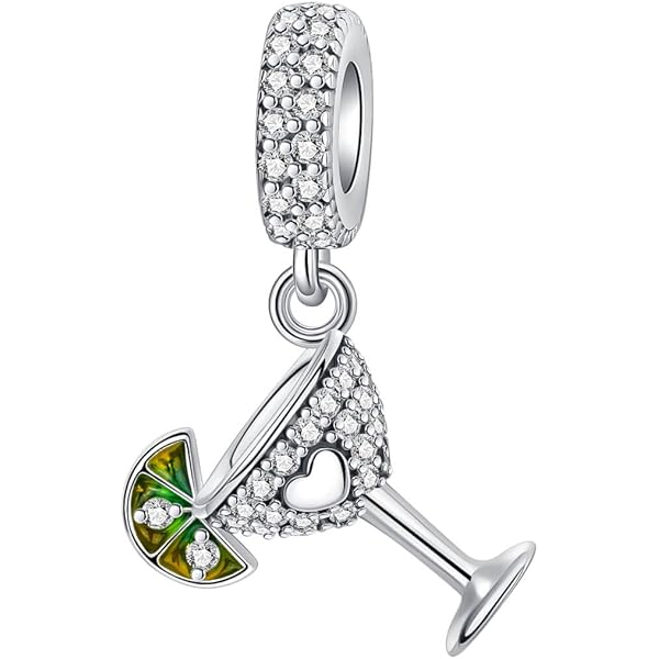 GNOCE 925 Sterling Silver Charms - Butterfly & Bunny Dangle Beads With Cubic Zirconia For Bracelets/Necklaces 2 thumbnail image