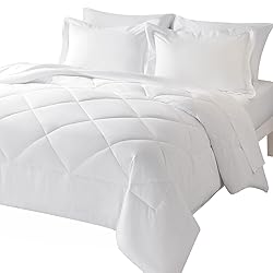 CozyLux King Bed in a Bag 7-Pieces Comforter Sets