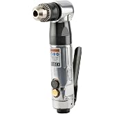 Ingersoll Rand 7807R-A 3/8" Right Angle Reversible Air Drill | Max rotational speed up to 1,800 rpm, has reversible right-angle design and keyed chuck, ideal for drilling in tight spaces