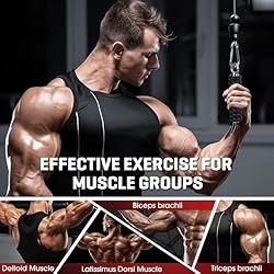 Anobeyi LAT Pulldown Grip Cable Machine
