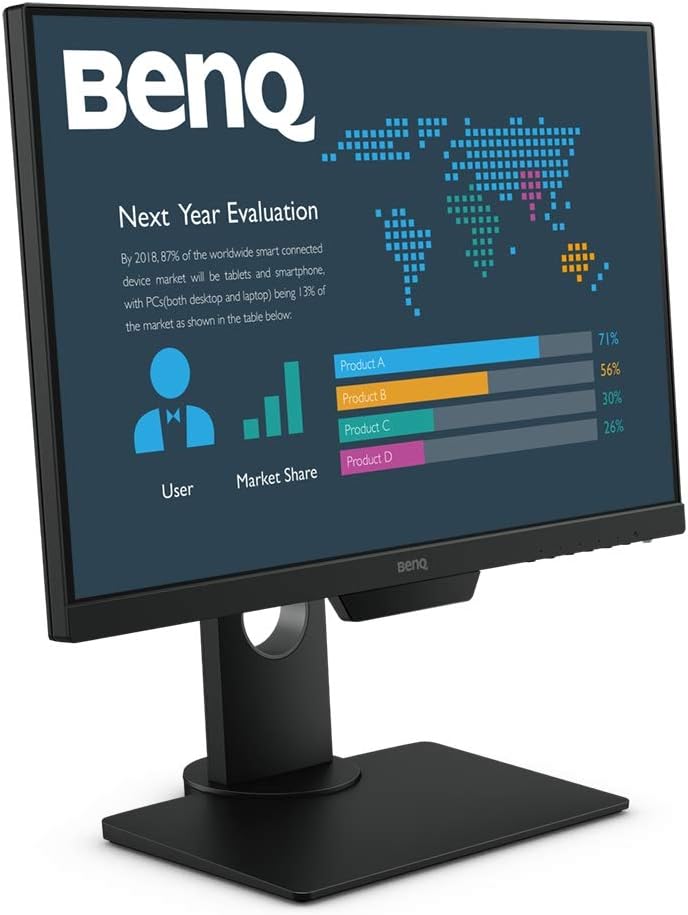 BenQ BL2381T 22.5 inch IPS Monitor 1920x1200 WUXGA HDMI DP DVI VGA 5ms Black