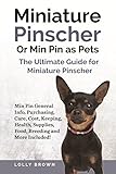 Miniature Pinscher Or Min Pin as Pets: Min Pin General Info, Purchasing, Care, Cost, Keeping, Health by 