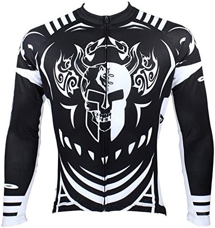 PaladinSport Men's Knight Long Sleeve Breathable Pro Cycling Clothes Asian Size XL