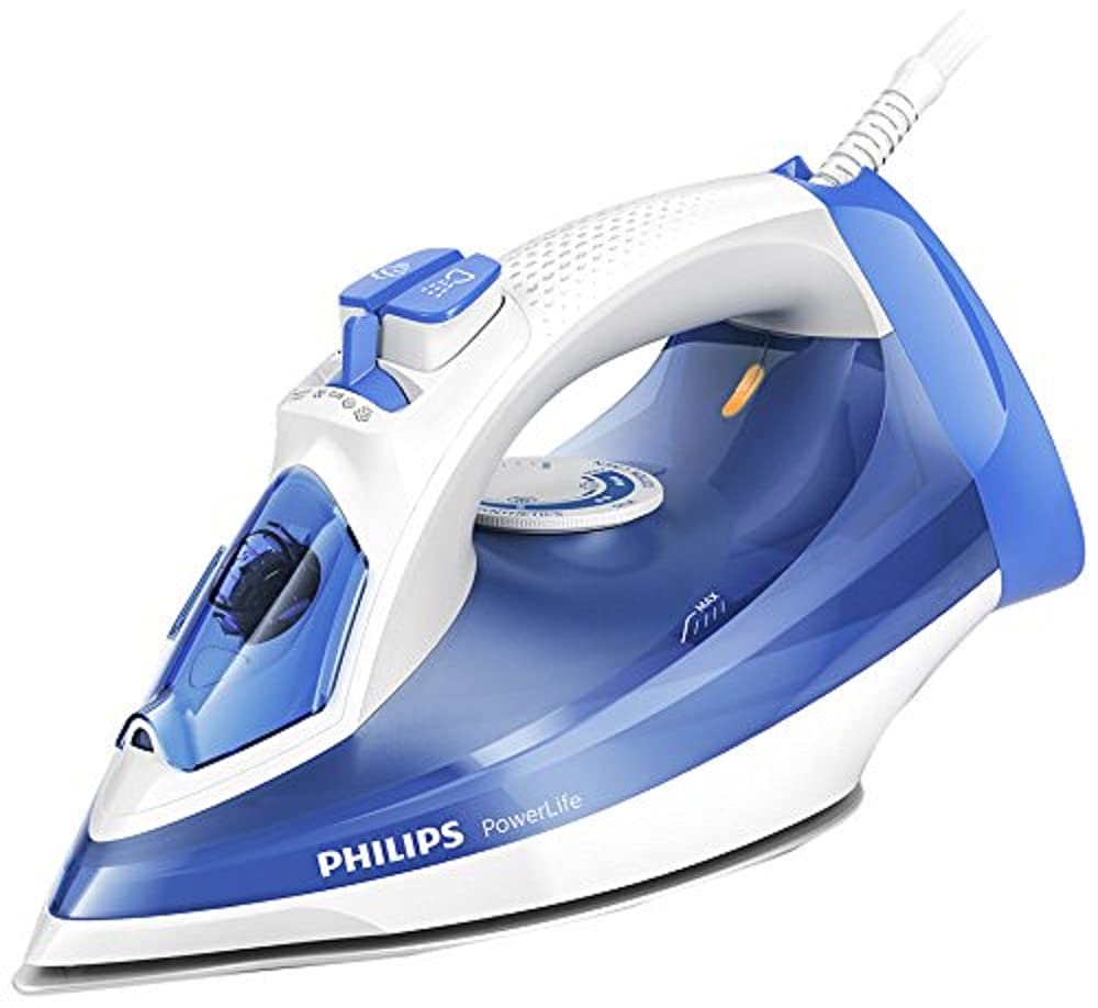 Philips PowerLife Steam Iron GC2990/26 with 140g Steam Boost
