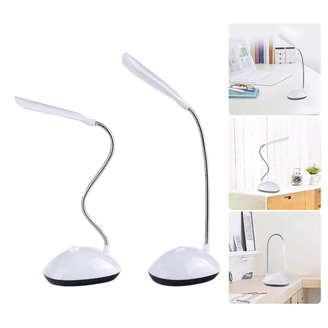 Oguine Mini LED Desk Lamp 360 Degree Rotating Eye Protection Reading Book Lights Desk Lamps