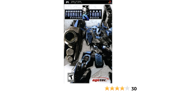 Amazon Com Armored Core Formula Front Extreme Battle Sony Psp Artist Not Provided Video Games