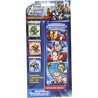 Stickerfitti Marvel Avengers Sticker Book and Bookmarks (6391260-AZWA)