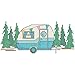 Herrschners® Retro Camper Dresser Scarf Stamped Cross-Stitch