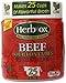 Herbox Bouillon Cubes Beef 25 cubes, 3.2500-ounces (Pack of6)