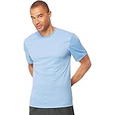 Hanes Cool DRI Tagless Men`s T-Shirt Light Blue