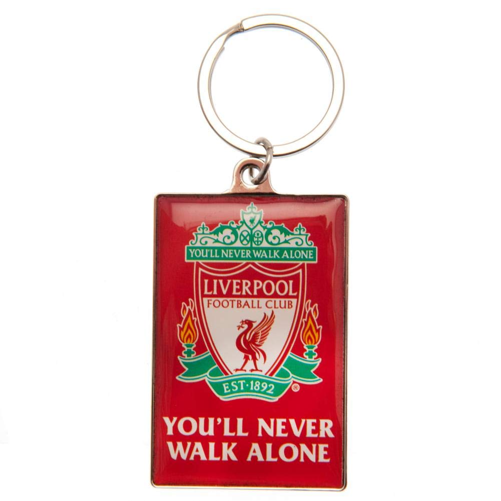 Liverpool Official FC You Never Can Never Only Keyring with Velvet Gift Bag Limited Stock