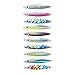 Aorace 10pcs/lot Fishing Lure Hook Lure Jigbait Lead Fish Deep Ocean Sea Jigging Fishing Sea Baits Metal Jig 7.3cm/22g