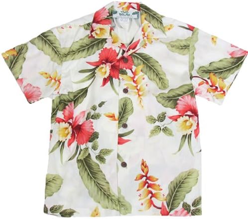 Two Palms Boys Sonic Orchid Rayon Shirt Beige 4