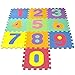 Matney Foam Mat of Number Puzzle Pieces– Great for Kids to Learn and Play – Interlocking Puzzle Pieces