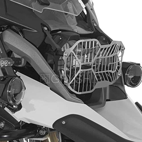 For BMW R1250GS 2019 R1250 GS ADV 2019 Motorcycle Prevent loss Headlight Grille Guard Cover Protector (Titanium)