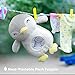 Baby Gifts - ACENZ White Noise Sound Machine, Portable Baby Sleep Soother Stuffed Animals Penguin & 12 Soothing Sounds & Stars Night Light